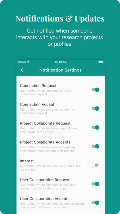 Research Connect App