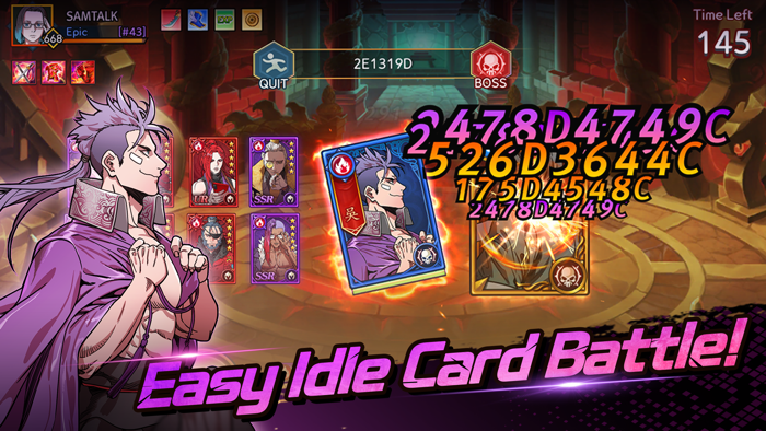 Idle three Kingdoms  Card RPG