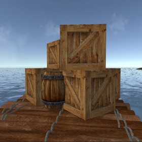 螢幕擷取畫面 (3) Alone in a Raft
