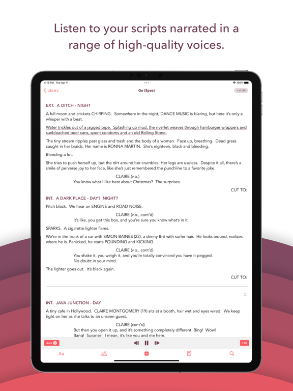 Weekend Read 2 iPad screenshot