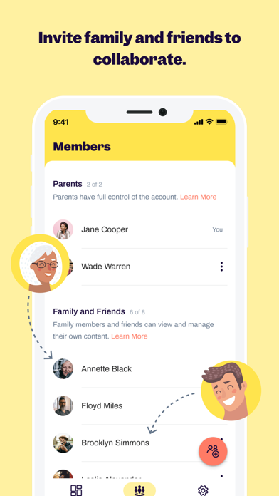 Footprint - Family App Screenshot