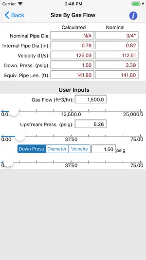 HVAC Pipe Sizer Plus screenshot 4