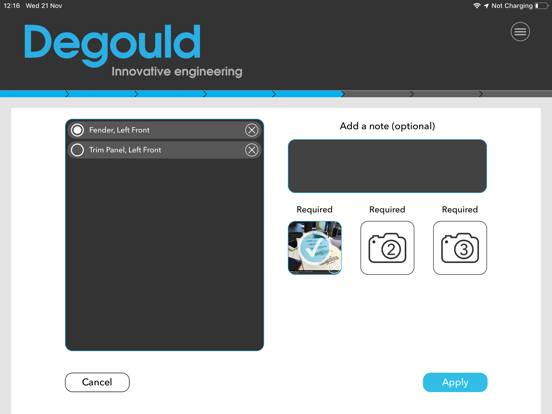 Degould DVM iPad screenshot 4 - Business app