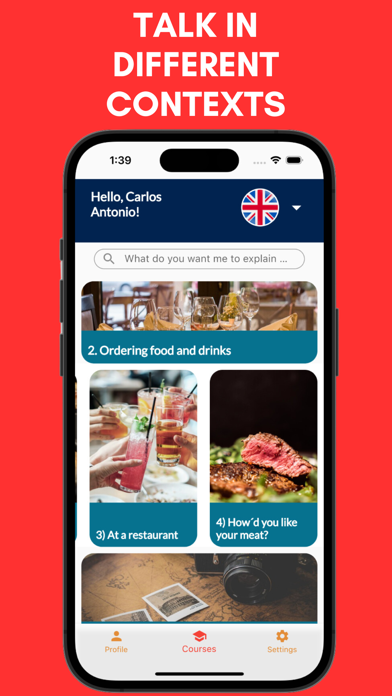 Alles: Languages by Conversing Screenshot