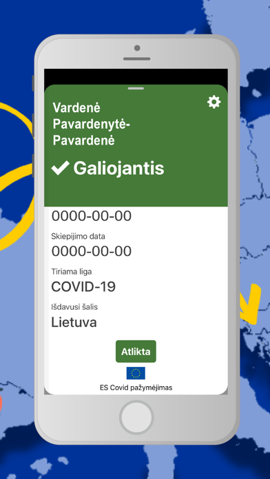 Screenshot #3 pour Tikrinti COVID pažymėjimą