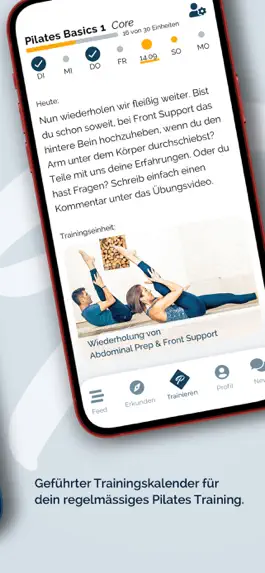 Game screenshot Pilates Workouts & Übungen apk