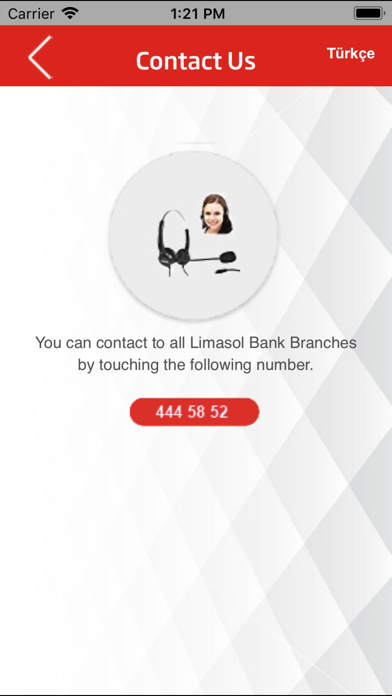Limasol Bank Mobile Screenshot