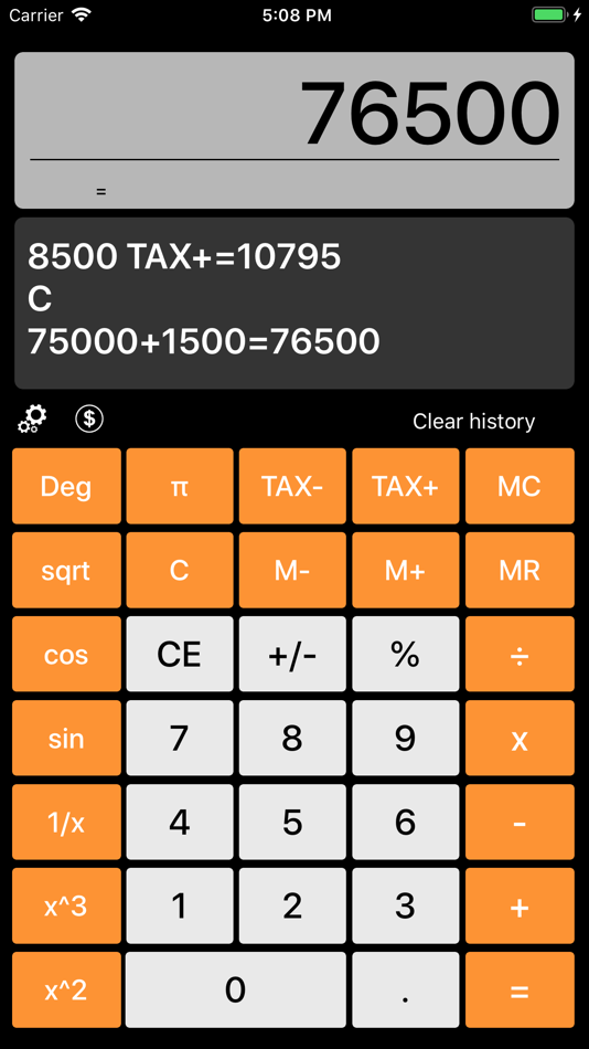 #1. Calculator Pro & Currency (iOS) 由: Albert Parti