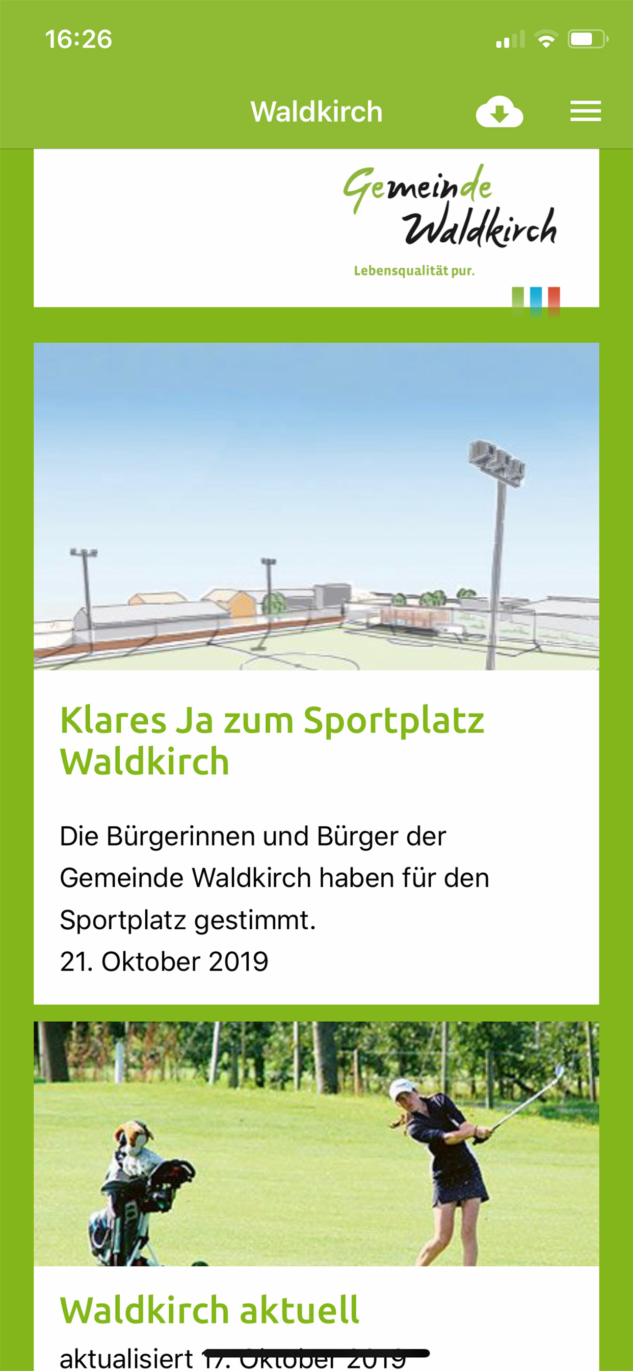 Waldkirch Mitteilungen