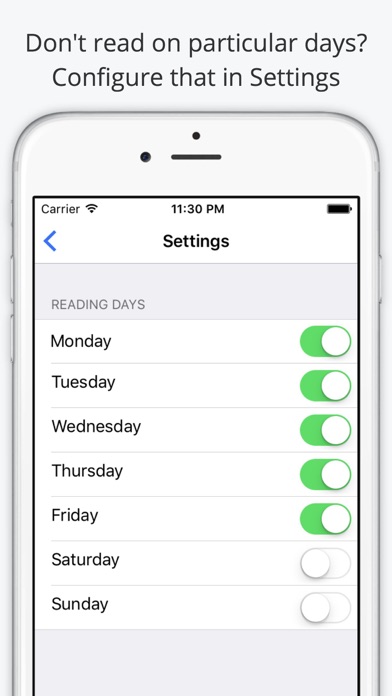 Pages Per Day Screenshot