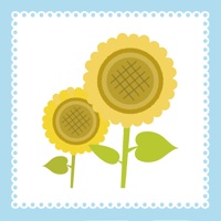 Sticker sunflower logo