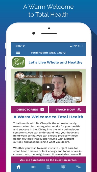 Total Health w/ Dr. Cheryl Screenshot