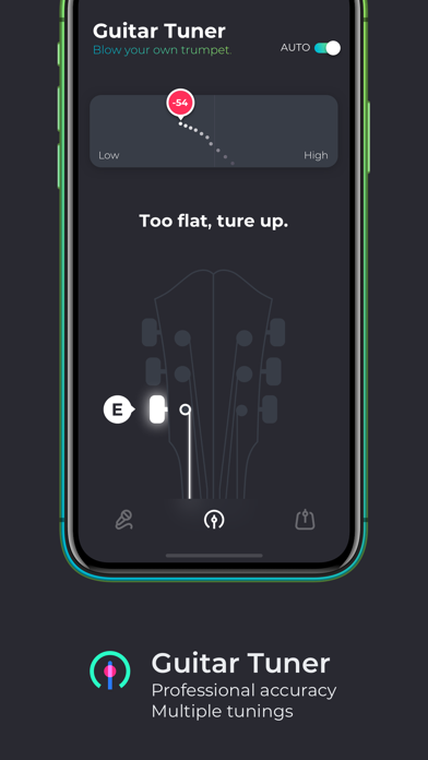 Screenshot #2 pour Epoch - Guitar Tuner