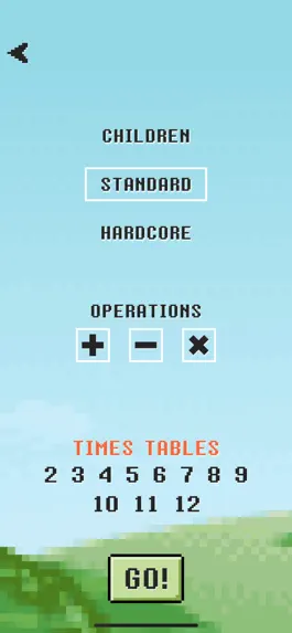 Game screenshot Tap Math - math facts practice apk