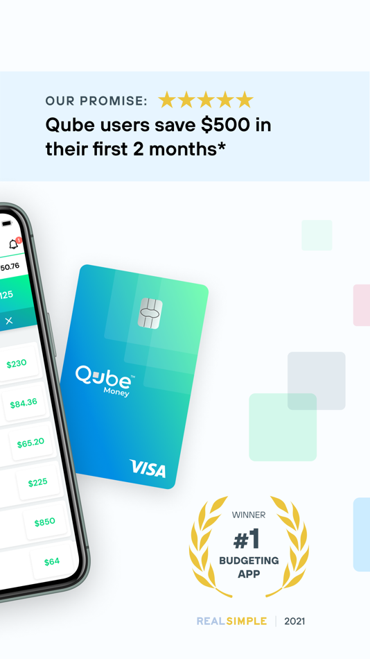 #2. Qube Money: Envelope Budgeting (iOS) By: Qube Money LLC