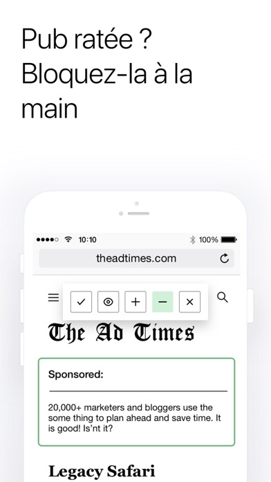 Screenshot #3 pour AdGuard — adblock pour Safari