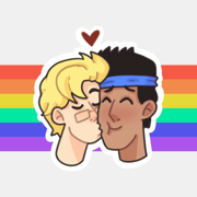 Gay lgbt stickers (Brish)