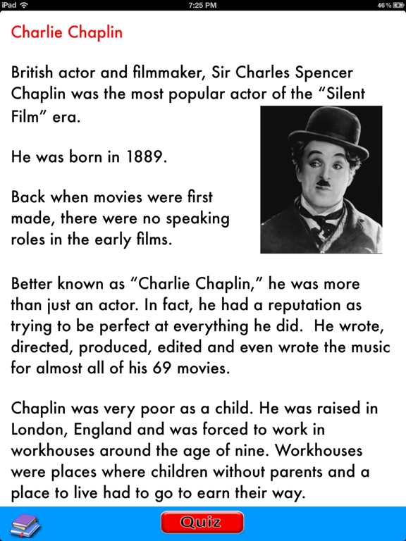 Screenshot #5 pour Super Reader - Famous People