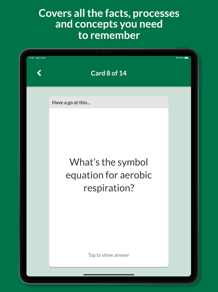 Key Cards GCSE AQA Biology