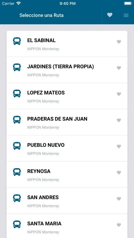 SETTEPI BusTracker screenshot 2 of 6