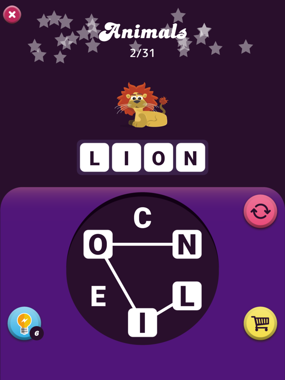 Word Challenge: Fun Word Game iPad screenshot 4 - Games app