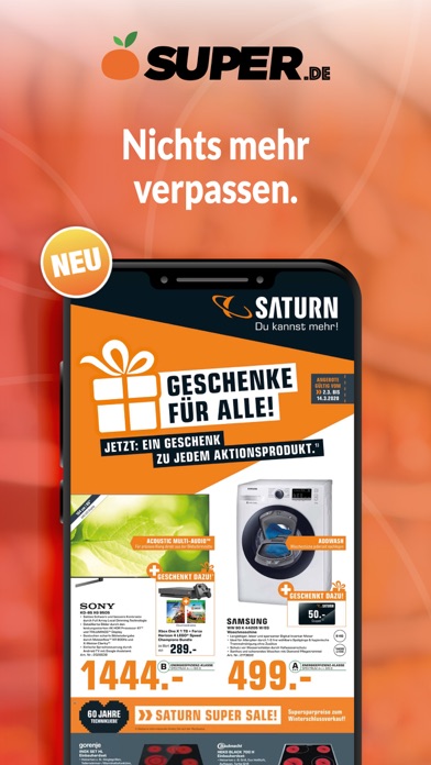 Super! Deals und Einkaufsliste Screenshot