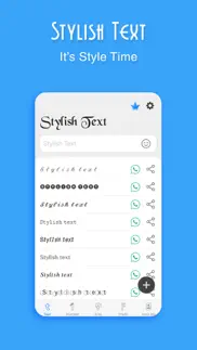stylish fonts - keyboard iphone screenshot 2