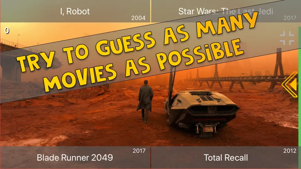 Captura de pantalla de Guess The Movie | Film Quiz en iPhone 1