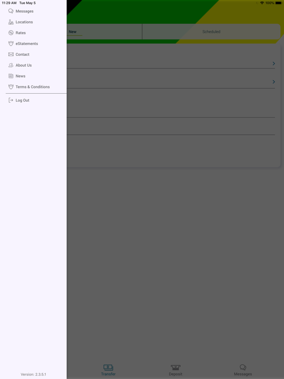 Baraga County FCU iPad screenshot 3 - Finance app