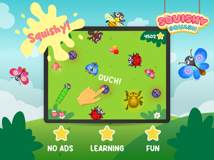 Squishy Squash Toddler Game