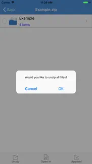 izip pro -zip unzip unrar tool iphone screenshot 2