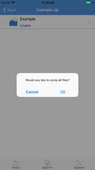 IZip Pro -Zip Unzip Unrar Tool iphone resimleri 2
