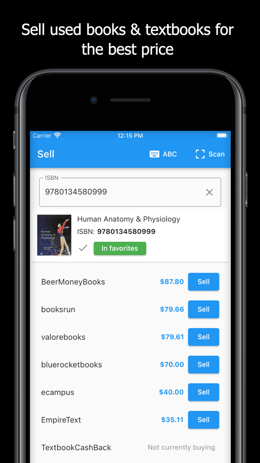 #3. BookTrapper: Sell Textbooks (iOS) 由: Benjamin Warren