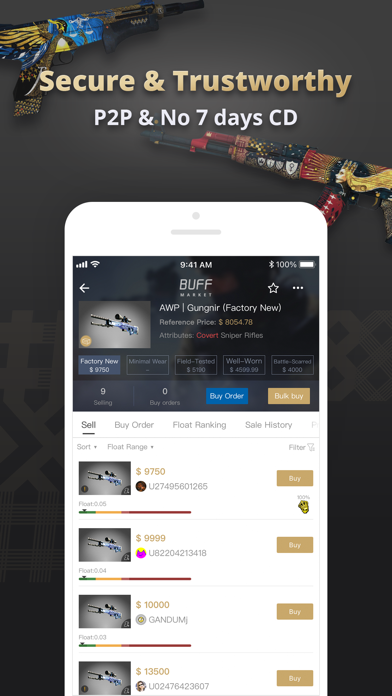 Screenshot #2 pour BUFF Market