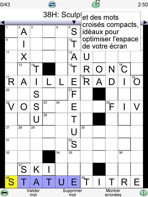 Screenshot #6 pour Mots Croisés +