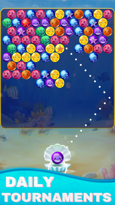 Real Cash Bubble Shooter Game Screenshot