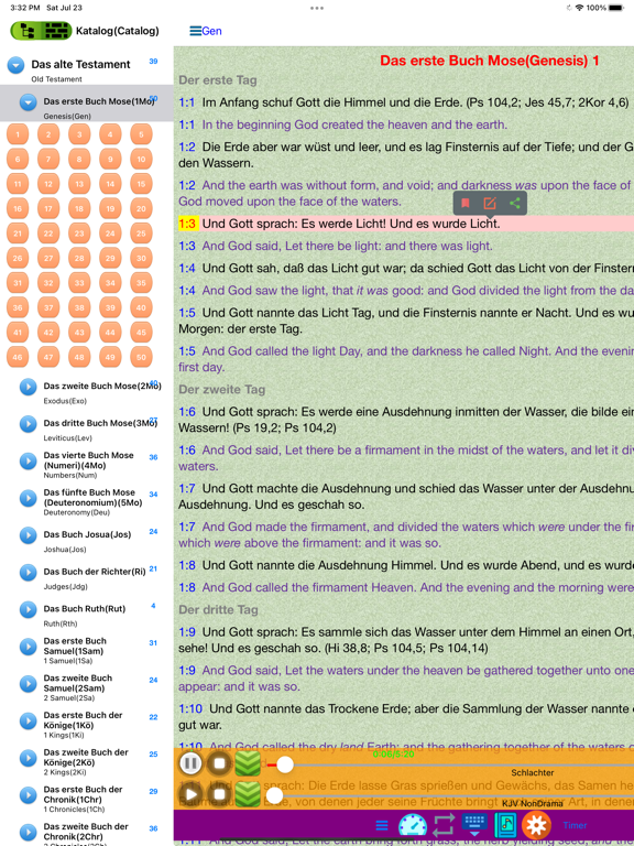 Screenshot #5 pour Deutsch Schlachter Audio Bibe