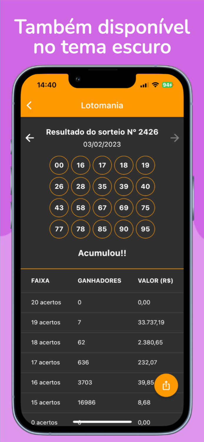 Loterias - Resultados