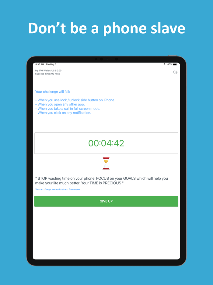 Stay Focused - Self Control