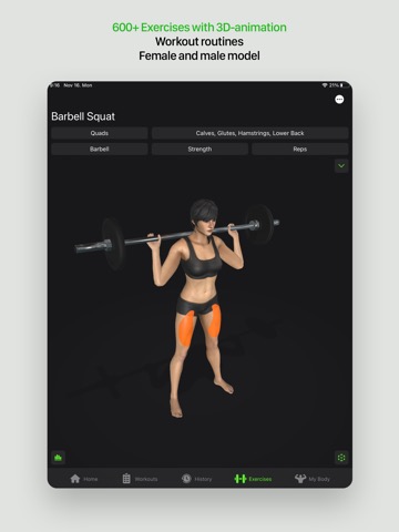 Gymaholic Workout Plannerのおすすめ画像2