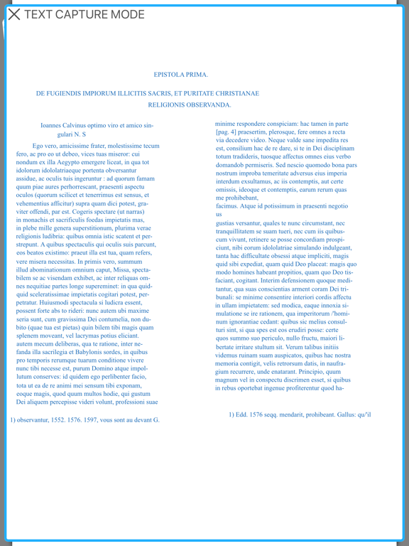 Calvin Opera iPad screenshot 5 - Reference app