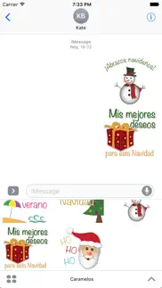 caramelos para mensajes iphone capturas de pantalla 1