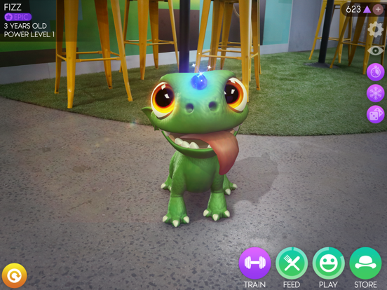 AR Dragon iPad app afbeelding 2