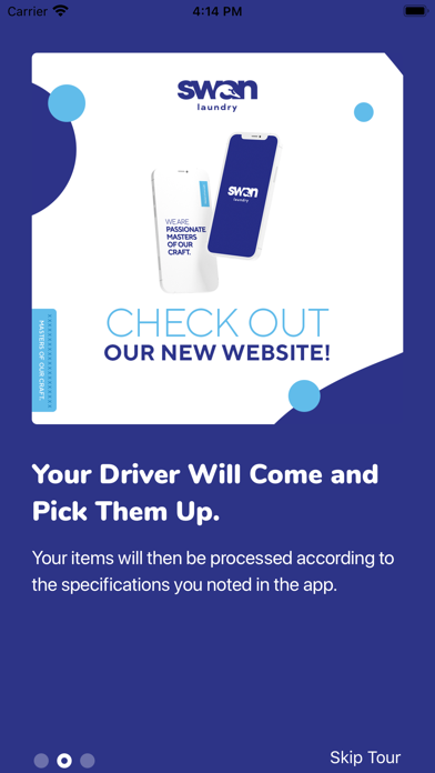 Swan Laundry & Dry Cleaning Screenshot