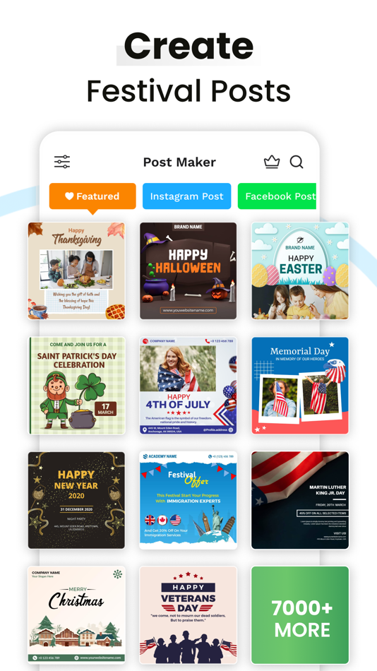 #5. Social Media Post Maker (iOS) 由: Bhavesh Gabani