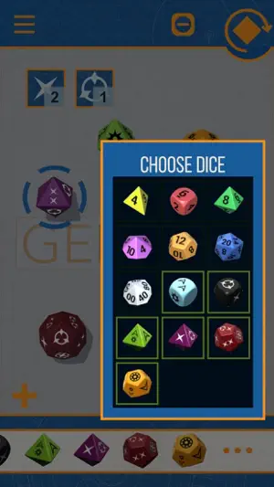 Genesys Dice screenshot 2