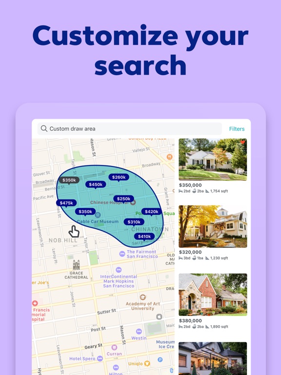 Trulia Real Estate & Rentals iPad screenshot 5 - Lifestyle app
