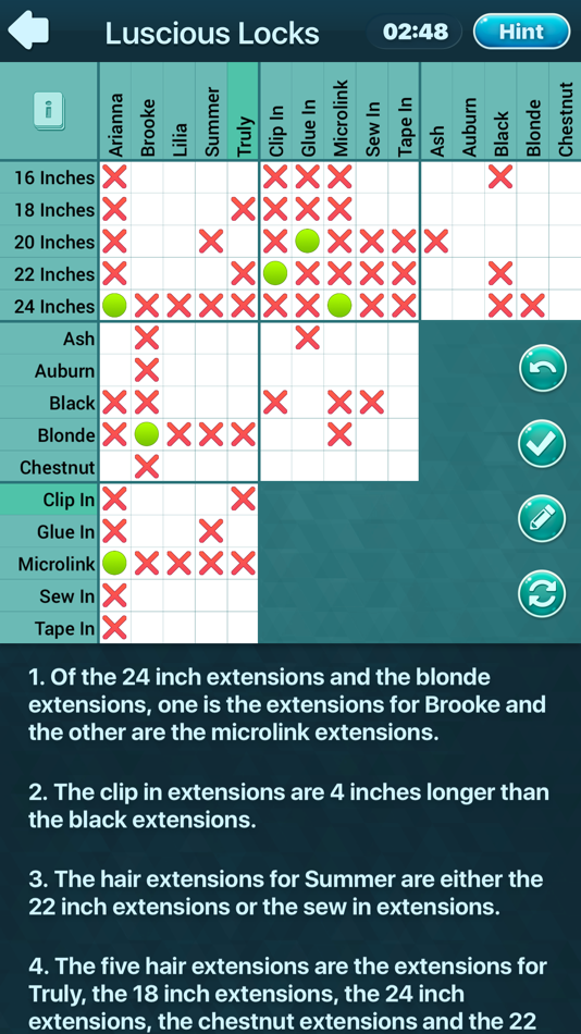 #3. Logic Daily: Grid Puzzles (iOS) 由: Twin Wizards