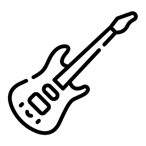 Electric Guitar Stickers icon
