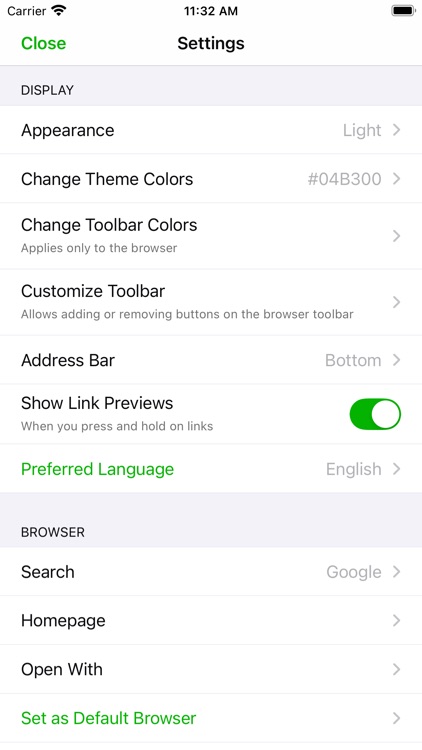 RedApp Browser screenshot-3